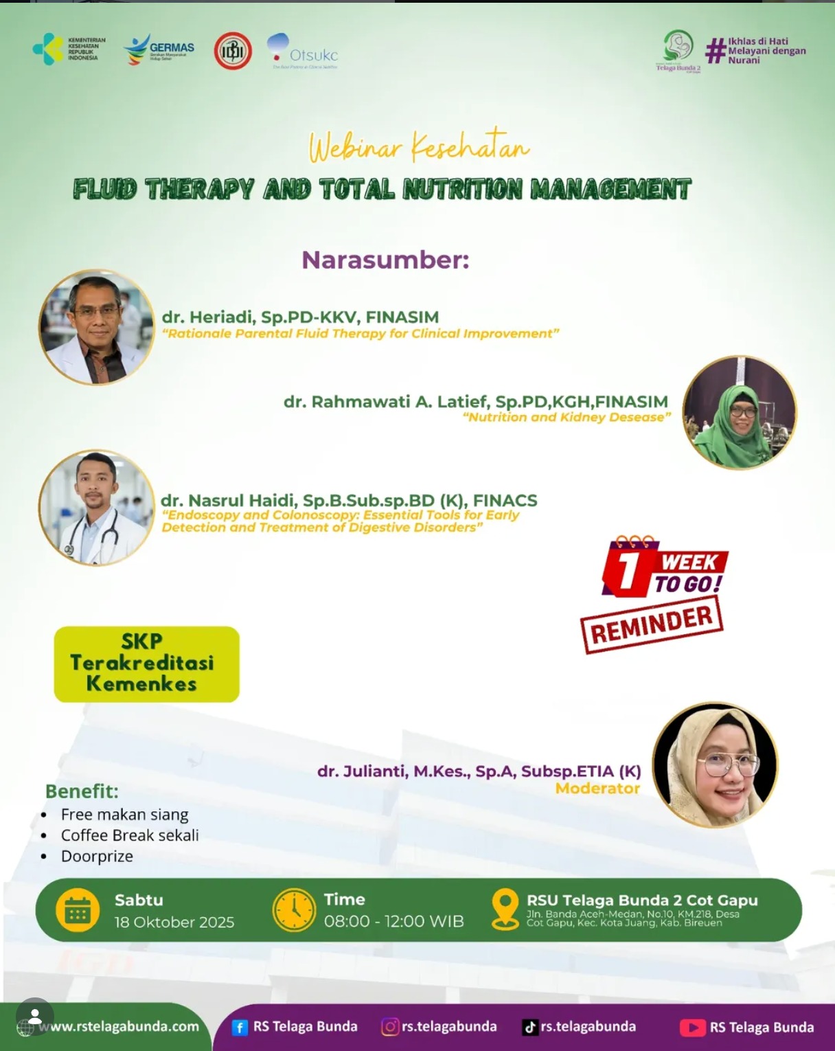 Fluid Therapy and Total Nutrition Management